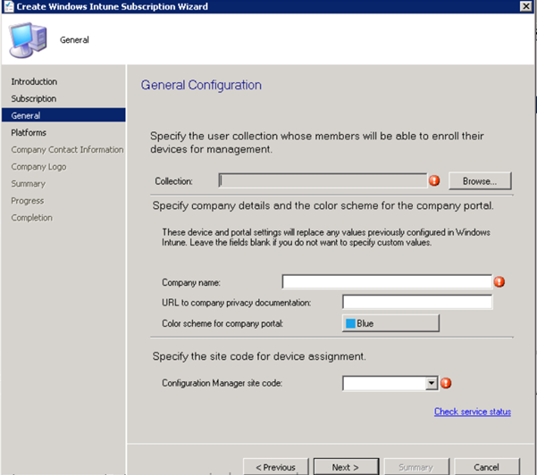 Configure Windows Intune for SCCM 2012 R2