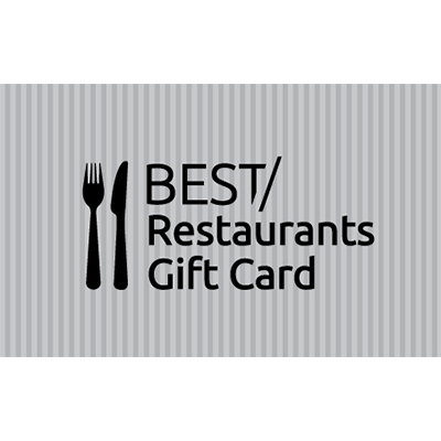 Best restaurants $100 Gift Card