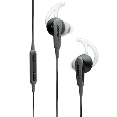 Bose SoundSport In-Ear Headphones for Samsung & Android (Charcoal)