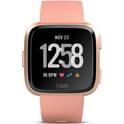 Fitbit Versa Smart Fitness Watch (Peach)